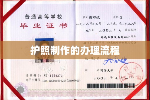 高平护照制作的办理流程